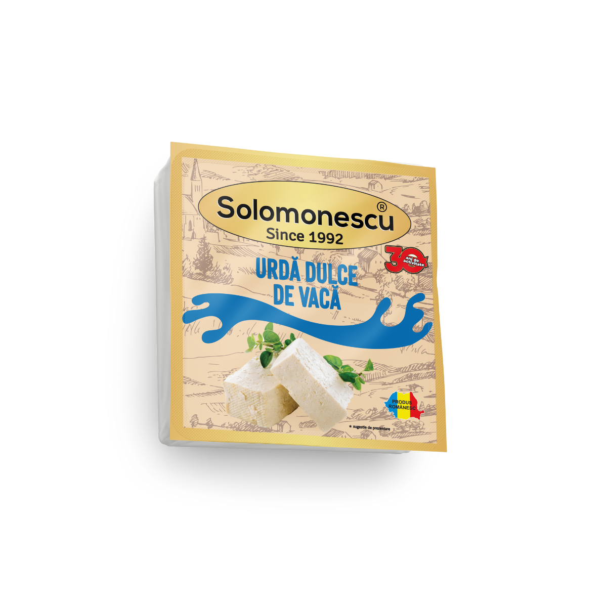 Urdă dulce de vacă Solomonescu